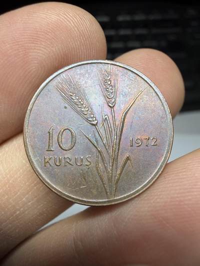 2025年集古藏今外币拍卖第二期-第5场—（总第305拍），可以寄存60天，满160元包邮。 - 1972年土耳其10库鲁