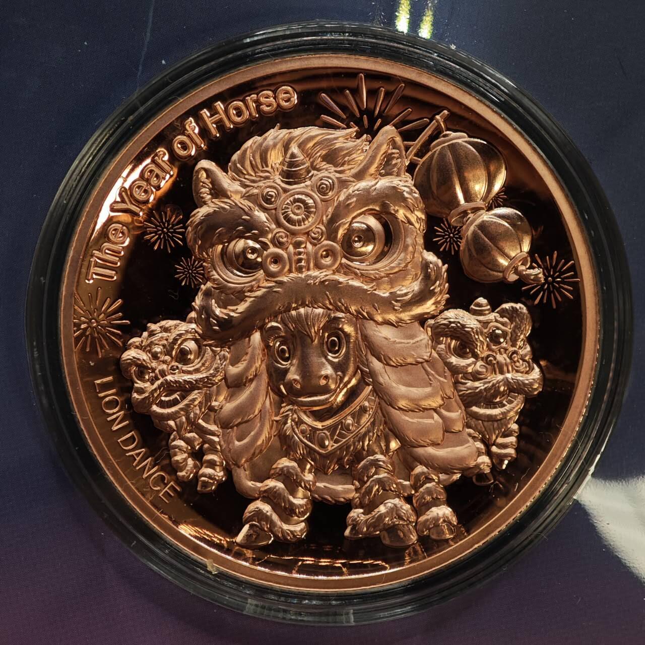  【淘币小摊】限时拍第八百六十六拍   散币场    年前最后一周之前预留8号9号全部发出请更换最新收货地址不方便收货的请勿参拍或者顺丰到付 萨摩亚2026年查尔斯三世马年纪念币