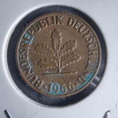 沼泽如烟--第988场 - 德国1966年2芬尼