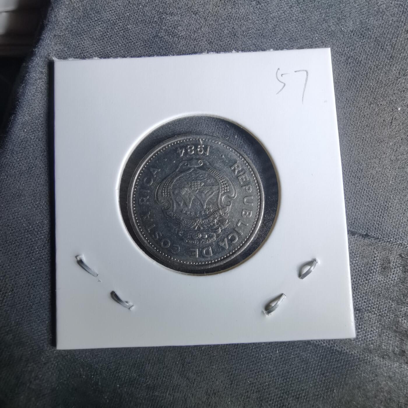 沼泽如烟--第989场 哥斯达黎加1984年2科朗