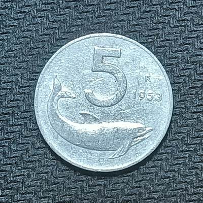 逸泉钱币2026B第十场世界钱币纪念币专场B1231-1615 - 1271意大利5里拉