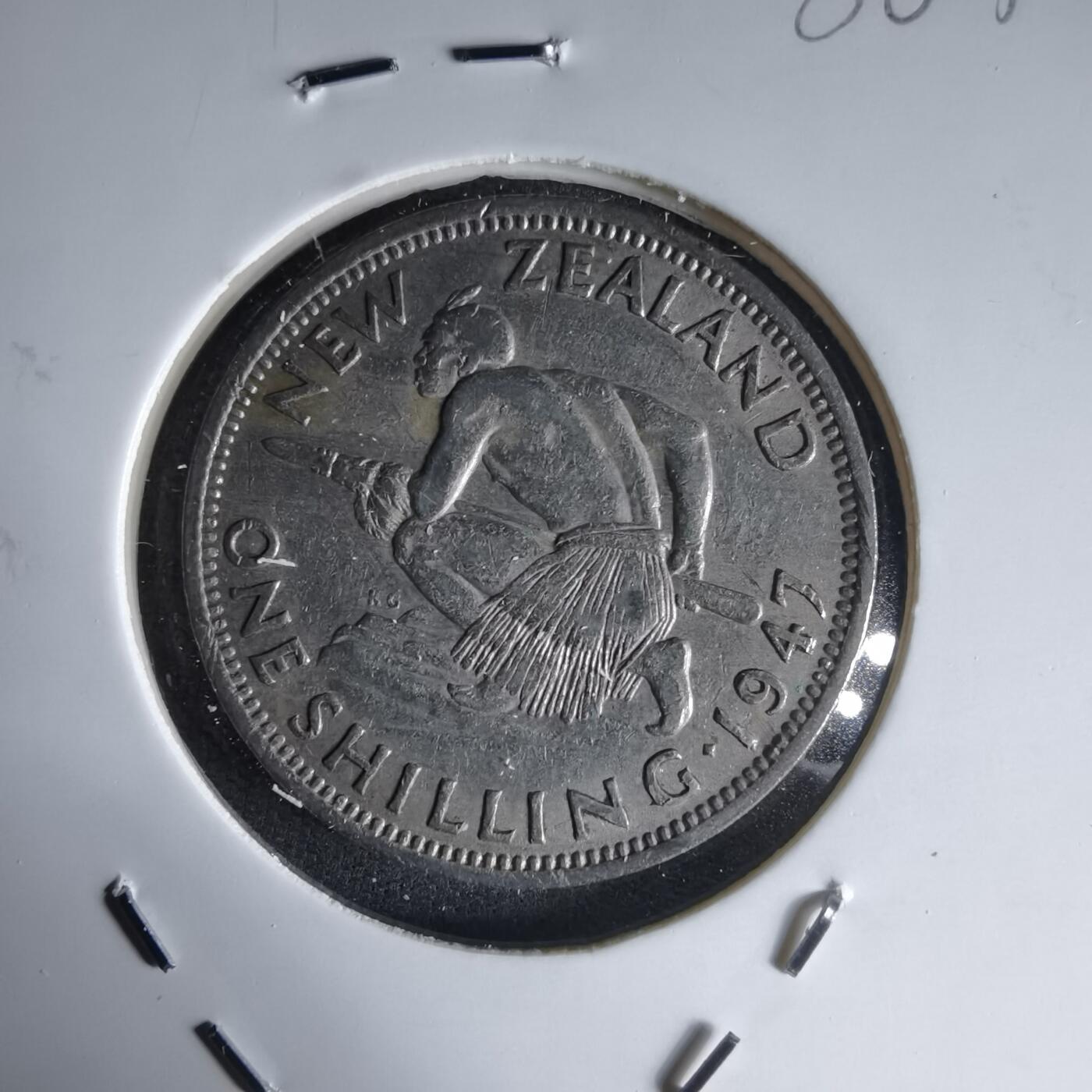 沼泽如烟--第988场 新西兰1947年1先令