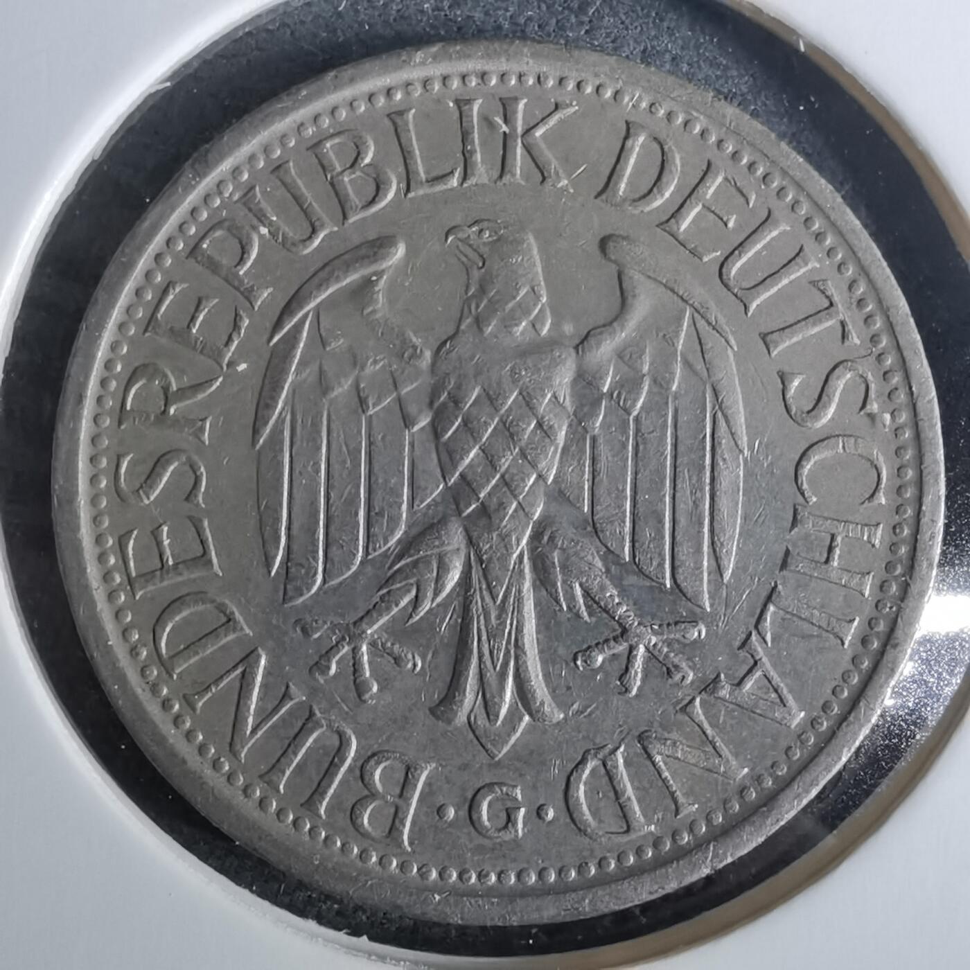 沼泽如烟--第989场 德国1982年1马克