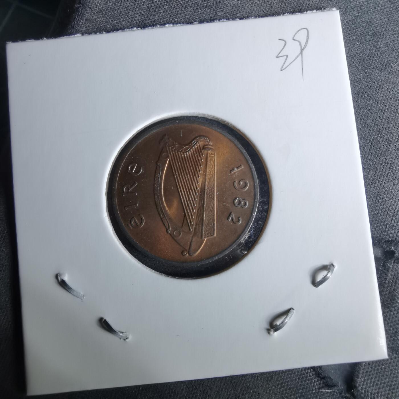 沼泽如烟--第989场 爱尔兰1982年1便士