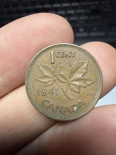 2025年集古藏今外币拍卖第二期-第5场—（总第305拍），可以寄存60天，满160元包邮。 - 1941年加拿大一分