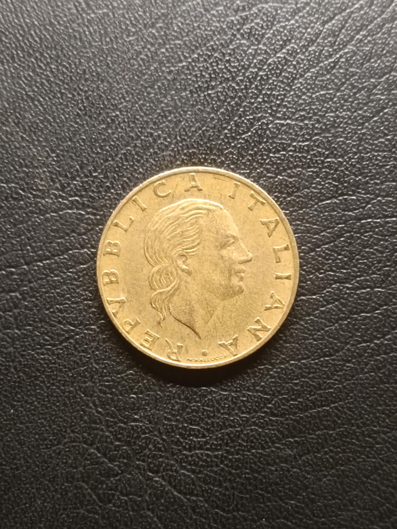 荟藏特别场次第一期——“社长的钢镚堆” 意大利1992年热那亚世界邮票展200里拉纪念币 铝青铜制