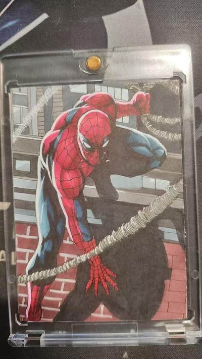 精品漫威手绘--顶级画师：拾柒--1/1--蜘蛛侠 - 精品漫威手绘--顶级画师：拾柒--1/1--蜘蛛侠