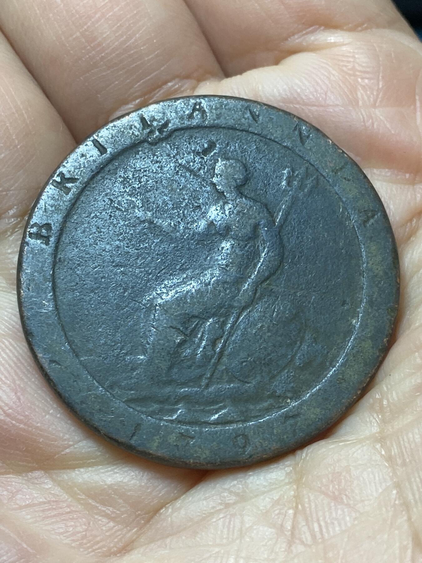 2026年第二十场(总第一百八十九场）外国好品散币场(免佣金) 英国🇬🇧1797年车轮1便士(乔治三世时期)