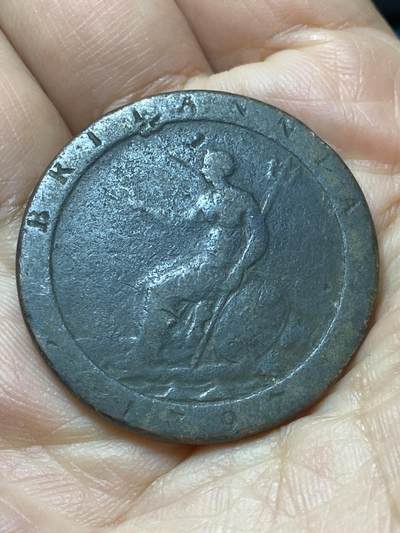 2026年第二十场(总第一百八十九场）外国好品散币场(免佣金) - 英国🇬🇧1797年车轮1便士(乔治三世时期)