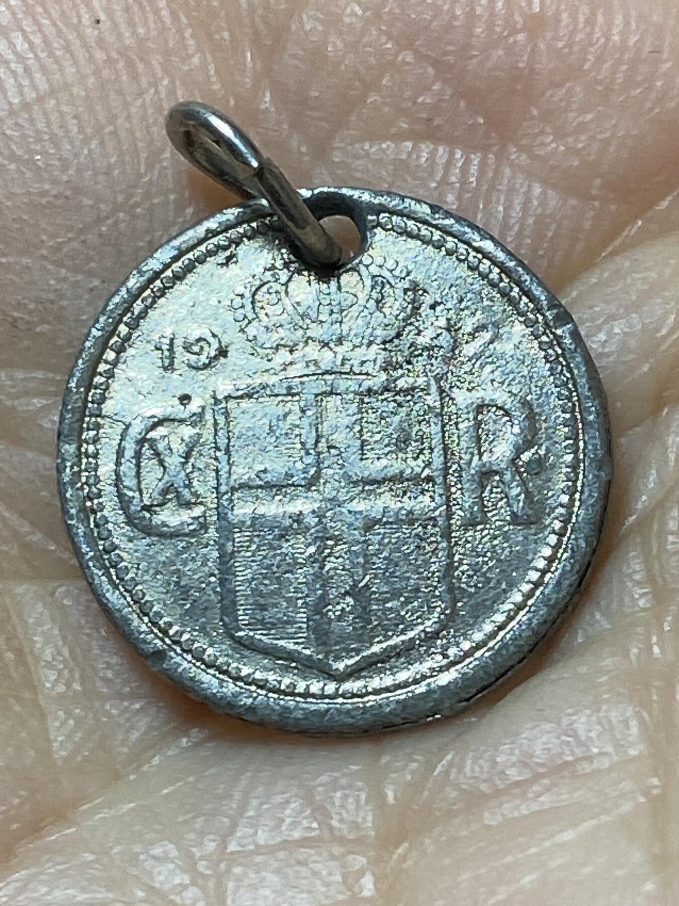 2026年第二十场(总第一百八十九场）外国好品散币场(免佣金) 丹属冰岛王国1942年25奥拉锌币(克里斯蒂安十世时期，第三版)