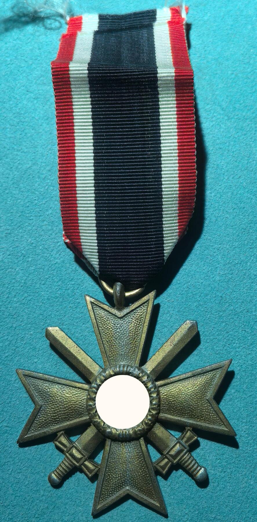 盛世勋华——号角文化勋章邮票专场拍卖第304期 德国（1939）二级配剑战功十字勋章 带100厂厂标（Rudolf Wachtler & Lange）