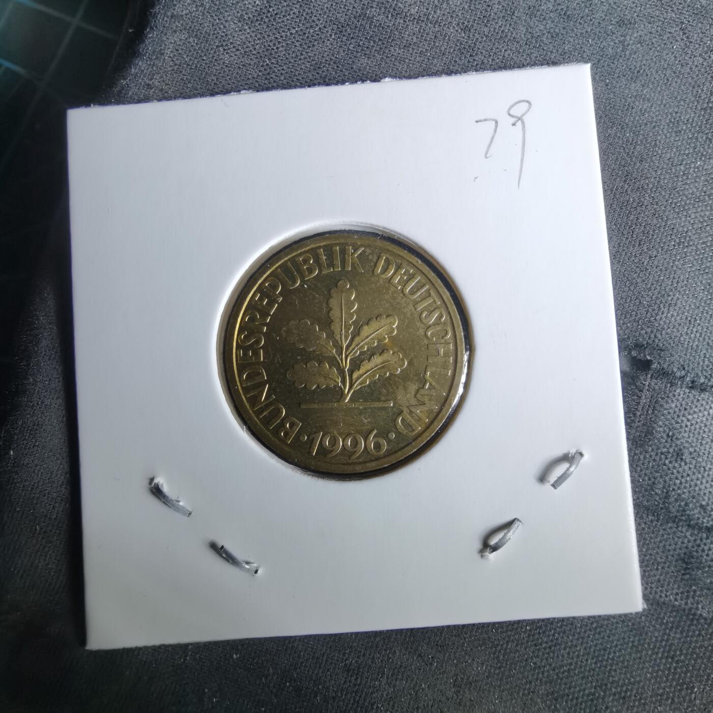 沼泽如烟--第989场 德国1996年10芬尼