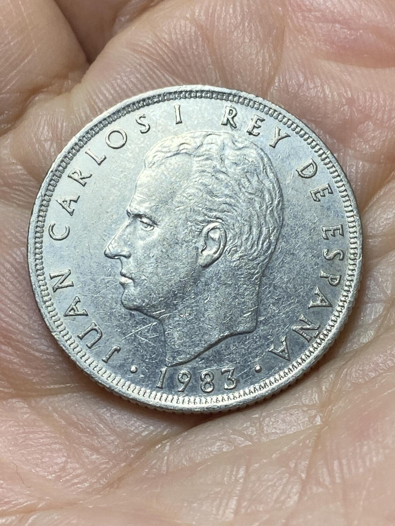 2026年第二十场(总第一百八十九场）外国好品散币场(免佣金) 西班牙🇪🇸1983年25比塞塔(胡安·卡洛斯一世第二版)