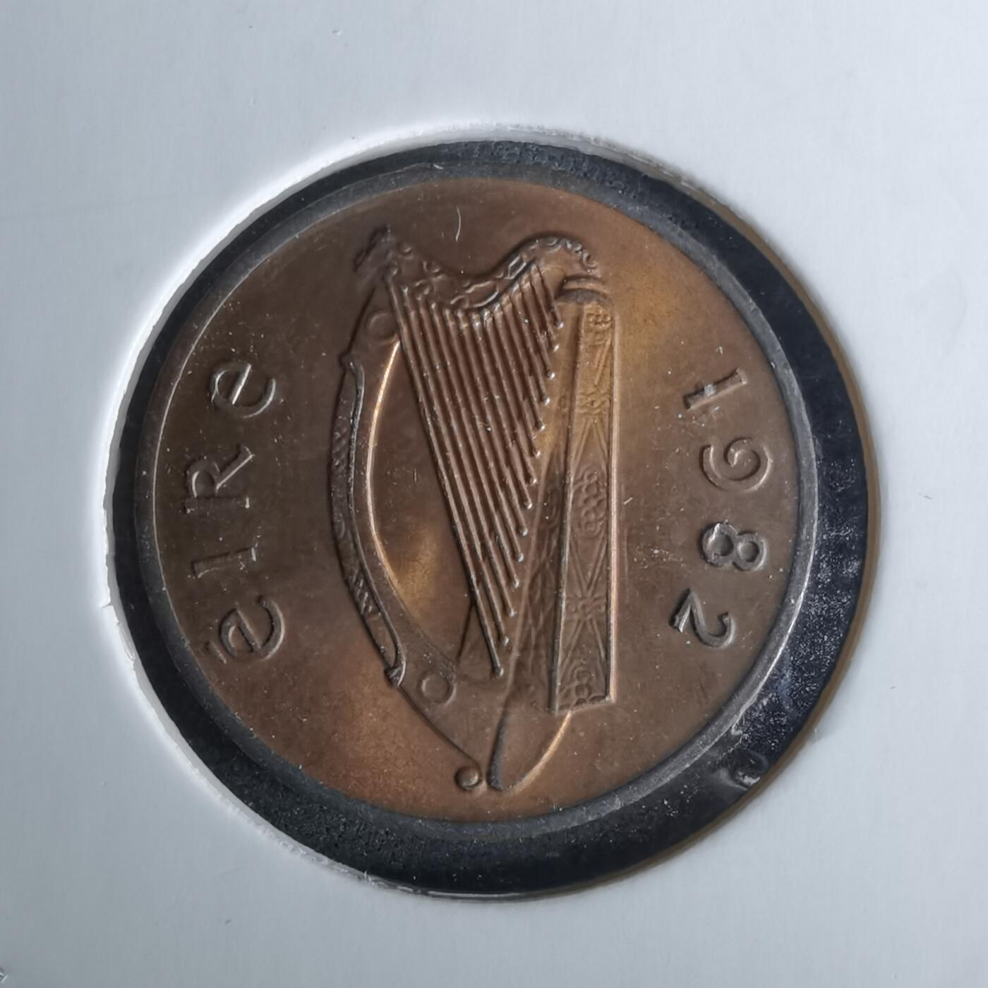 沼泽如烟--第989场 爱尔兰1982年1便士