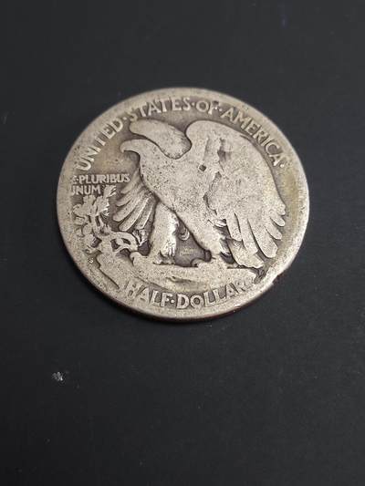 博彦收藏   2月9日 8点钱币专场 全场包邮 - 1918 美国半圆银币 11.7g 0.9银 