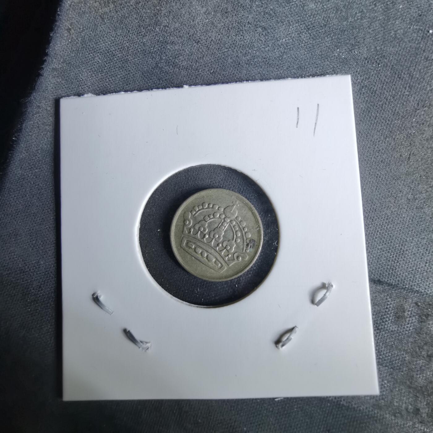 沼泽如烟--第989场 瑞典1955年10欧尔银币