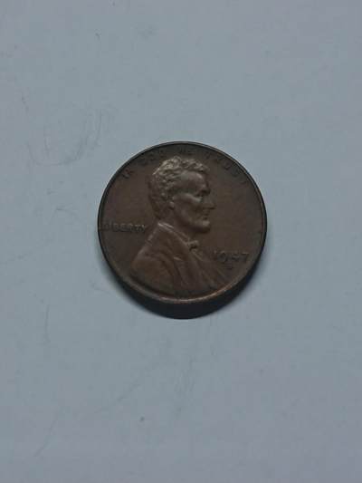 松南世界钱币——260205 - 美国1947年S厂标林肯1分铜币