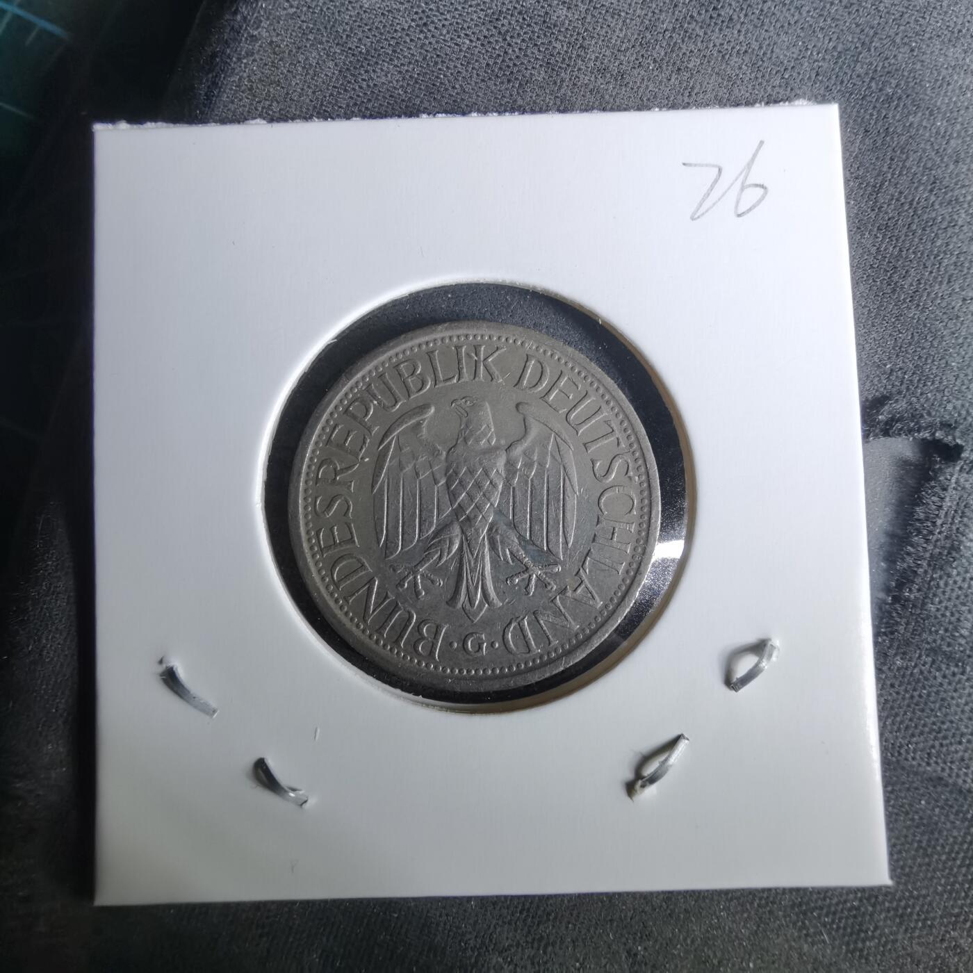 沼泽如烟--第989场 德国1982年1马克