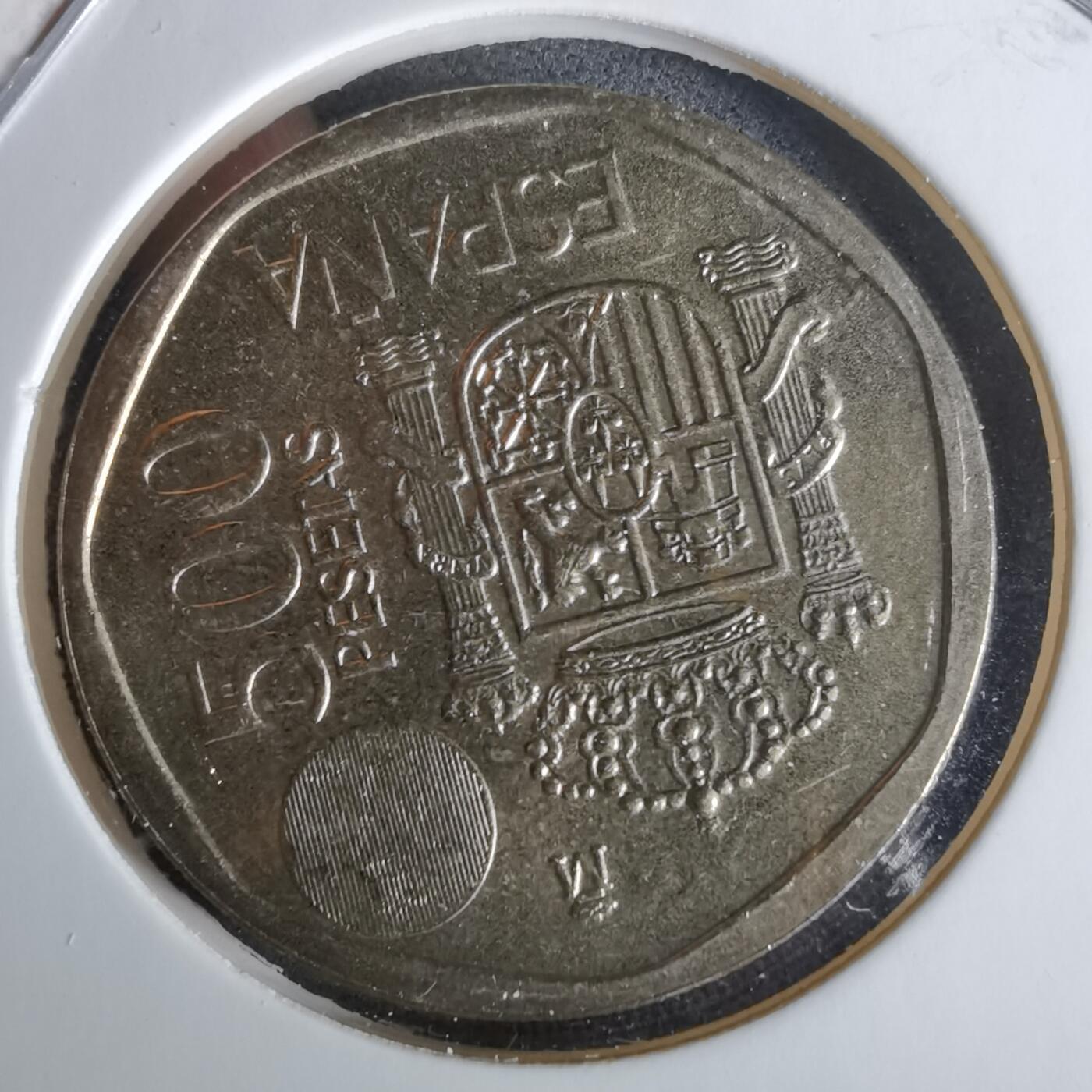 沼泽如烟--第989场 西班牙2001年500比塞塔