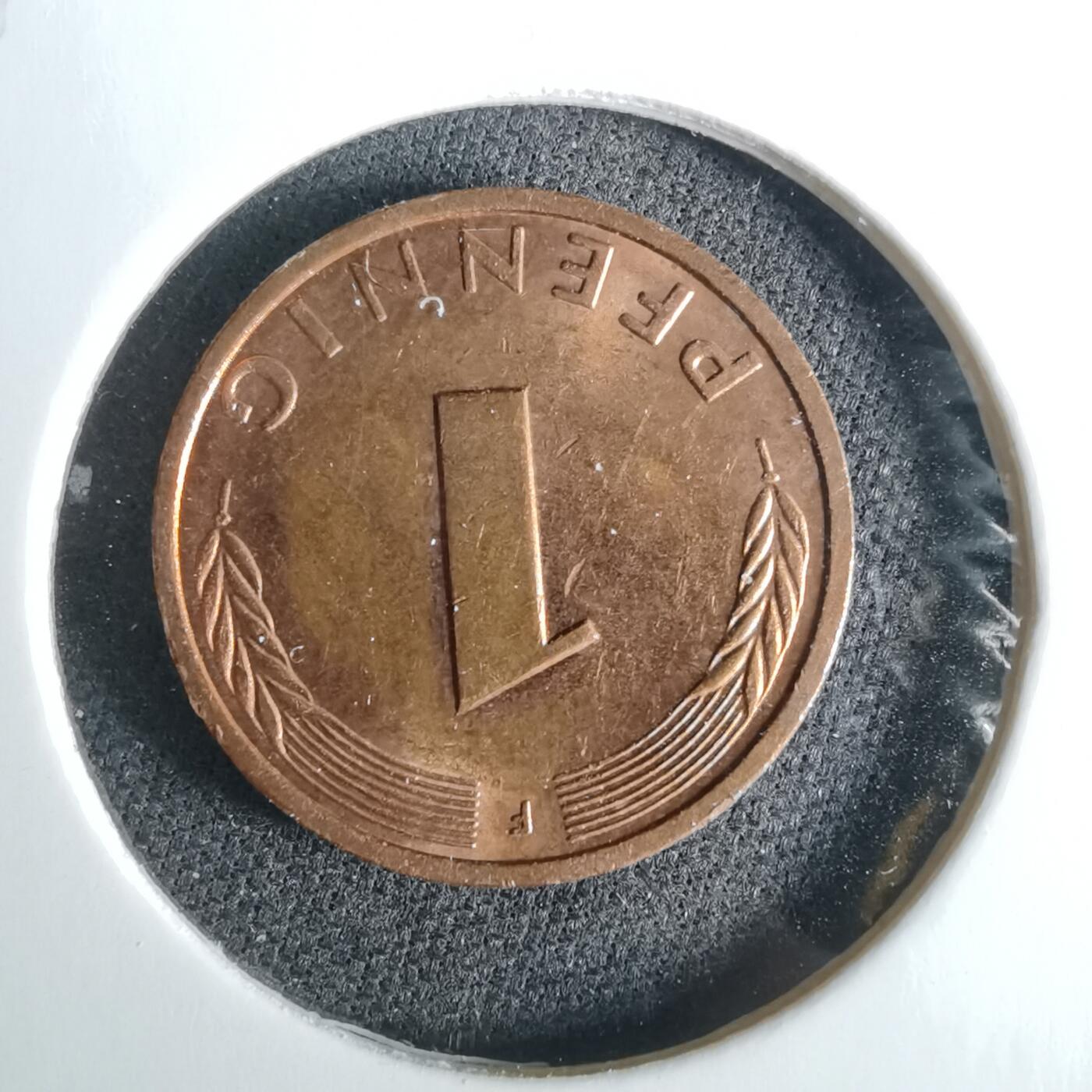 沼泽如烟--第989场 德国1996年1芬尼