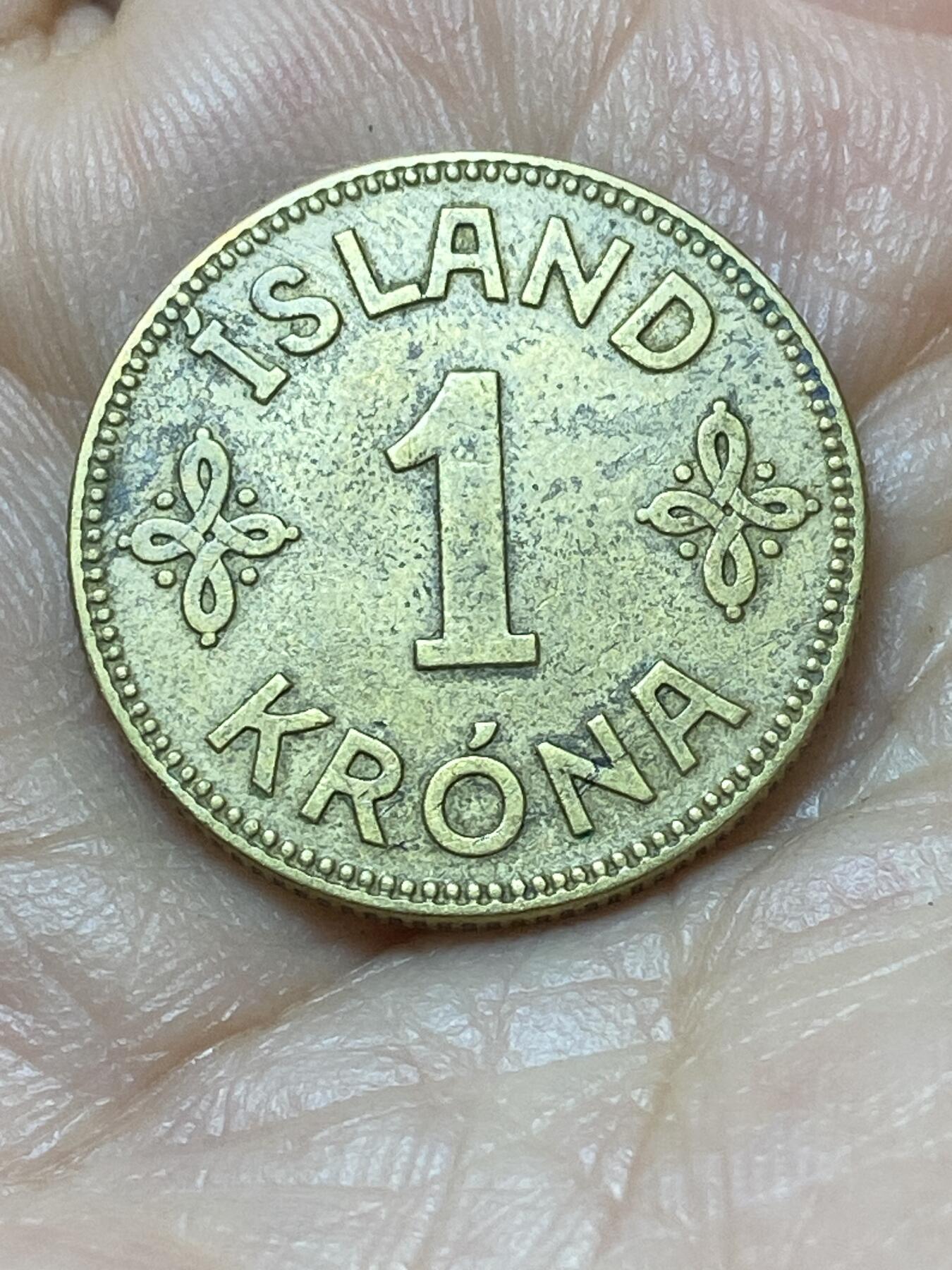 2026年第二十场(总第一百八十九场）外国好品散币场(免佣金) 稀少年份–丹属冰岛王国1929年1克朗(克里斯蒂安十世第一版，N; GJ版，仅发行3年)