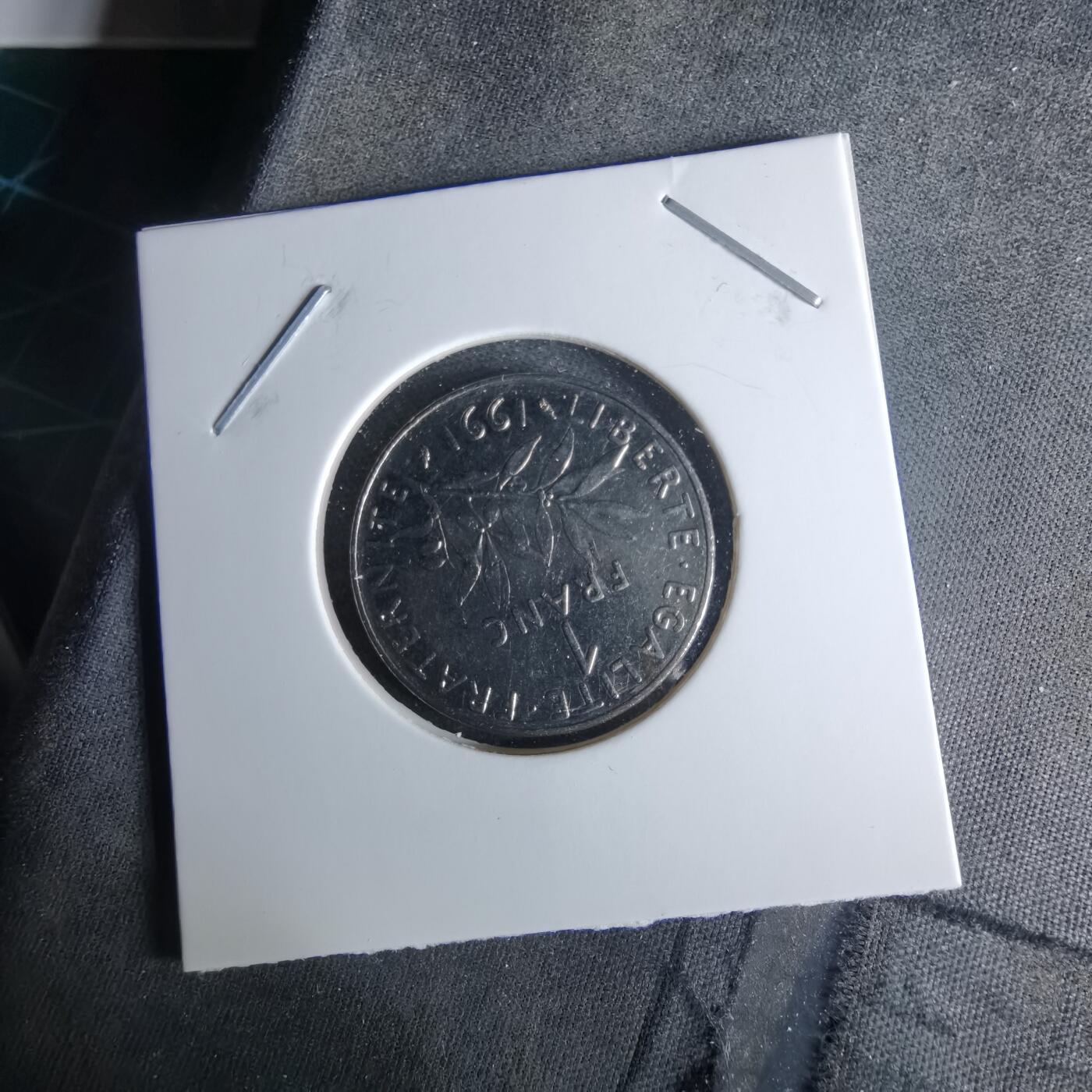 沼泽如烟--第989场 法国1991年1法郎