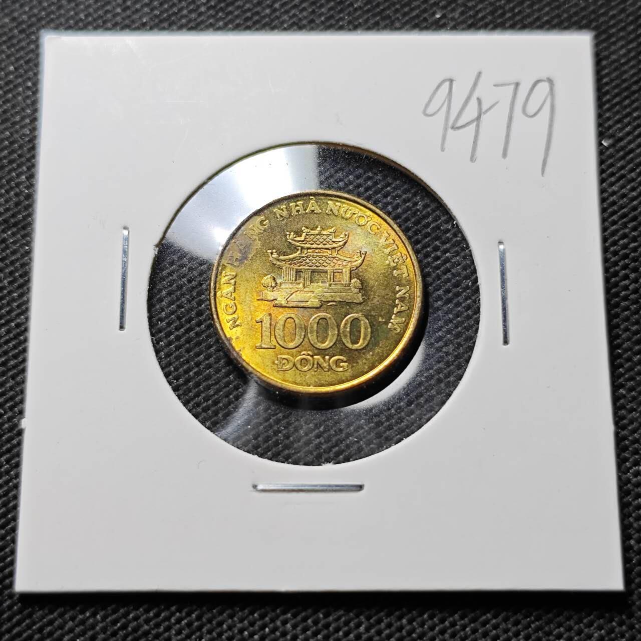 KK钱币收藏小铺  第394期  2月预留时间 周末发货  2003越南1000盾 好品