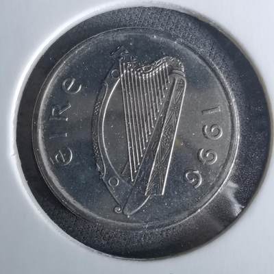 沼泽如烟--第989场 - 爱尔兰1996年5便士