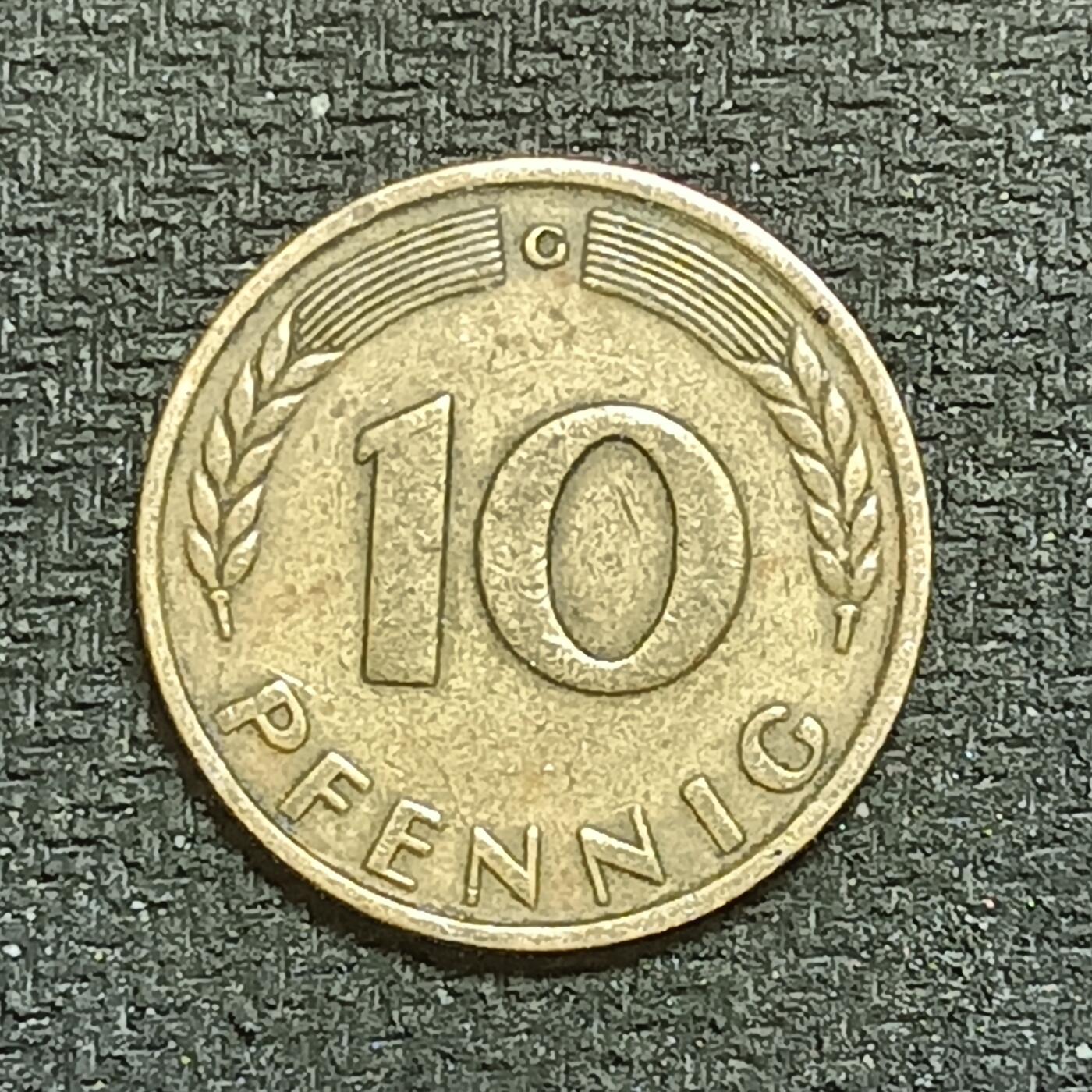 逸泉钱币2026B第十场世界钱币纪念币专场B1231-1615 1269西德联邦德国10芬尼