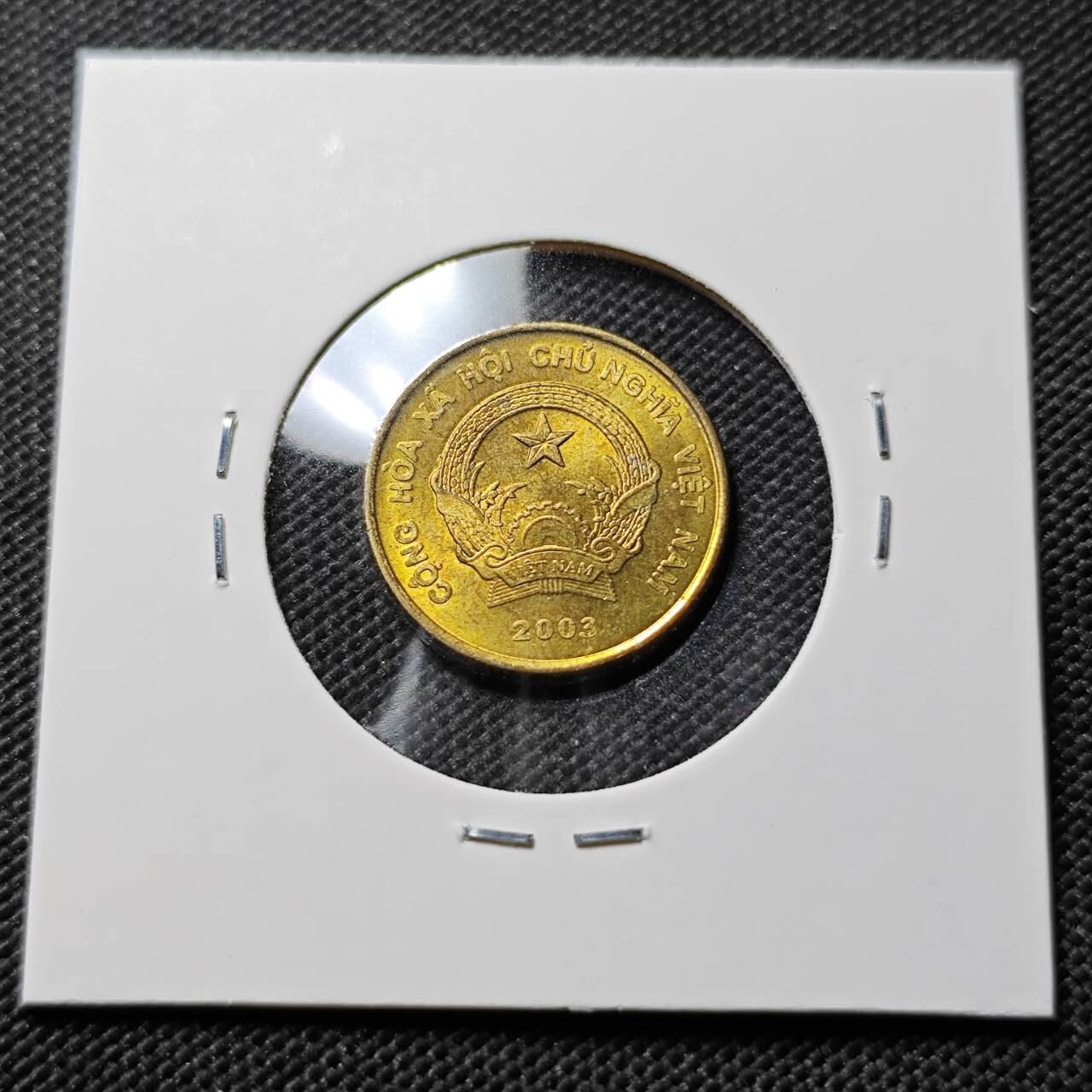 KK钱币收藏小铺  第394期  2月预留时间 周末发货  2003越南1000盾 好品