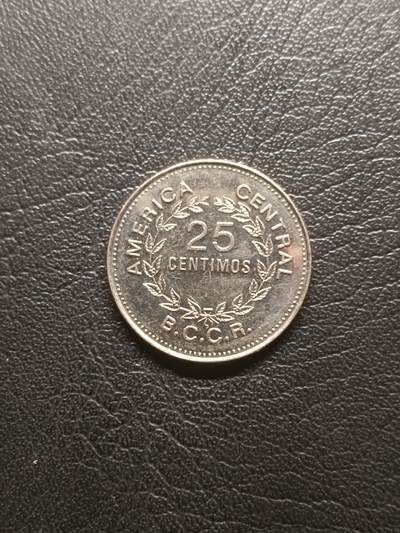 荟藏特别场次第一期——“社长的钢镚堆” - 哥斯达黎加1980年25分 镍镀钢制