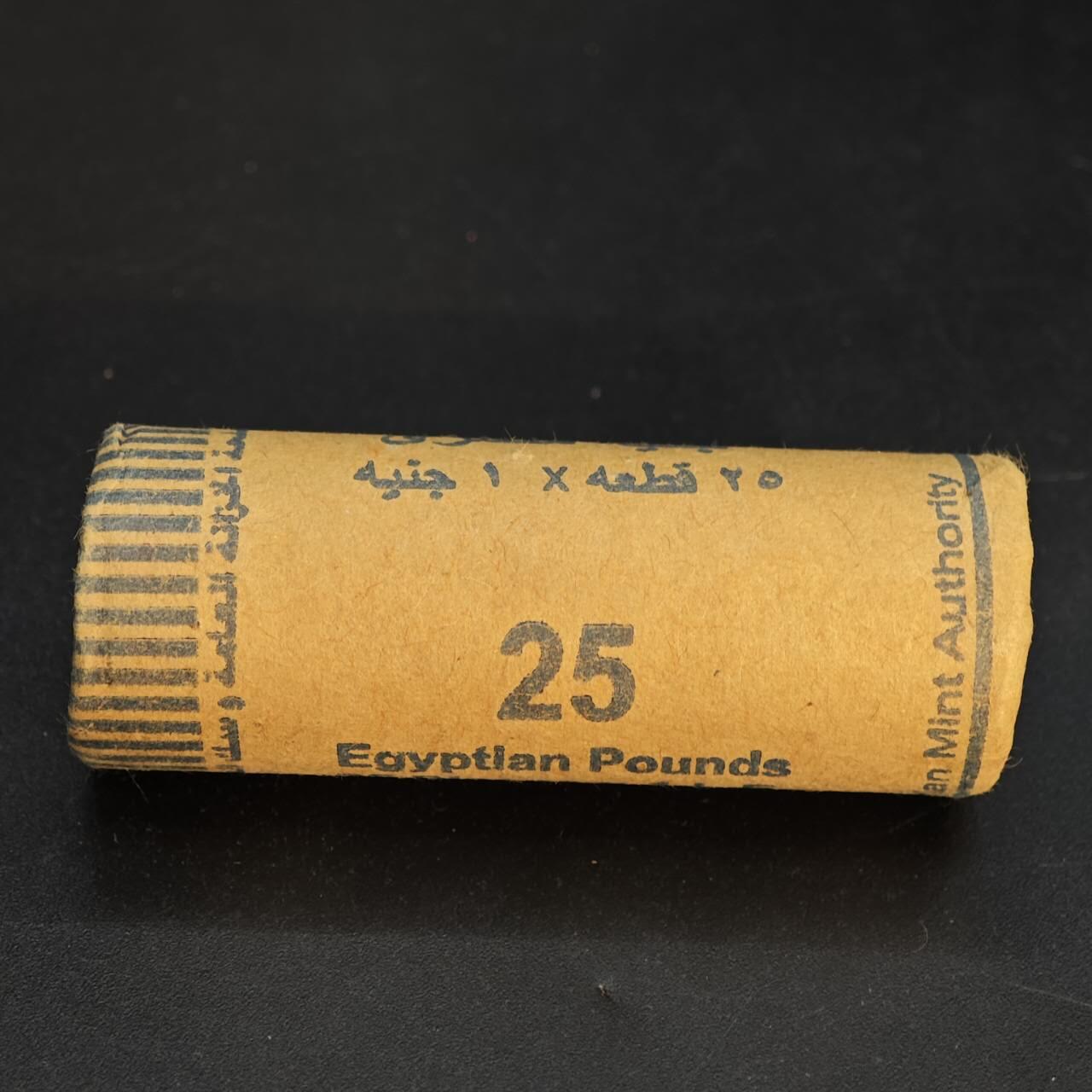  【淘币小摊】限时拍第八百六十六拍   散币场    年前最后一周之前预留8号9号全部发出请更换最新收货地址不方便收货的请勿参拍或者顺丰到付 埃及1镑25枚一卷