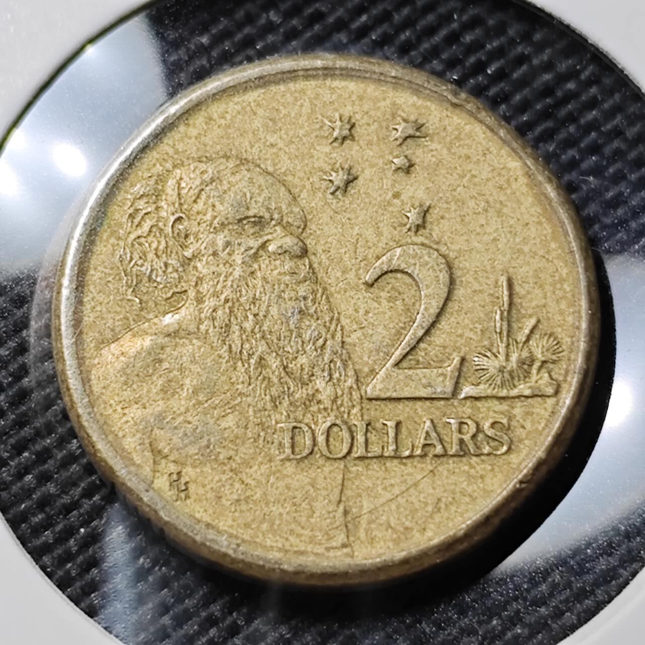 KK钱币收藏小铺  第394期  2月预留时间 周末发货  澳大利亚2元