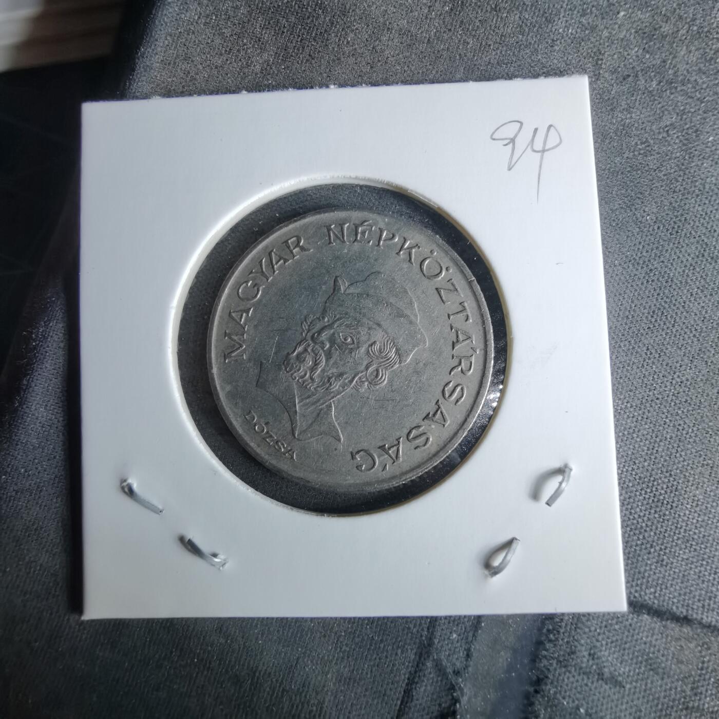 沼泽如烟--第989场 匈牙利1984年20福林