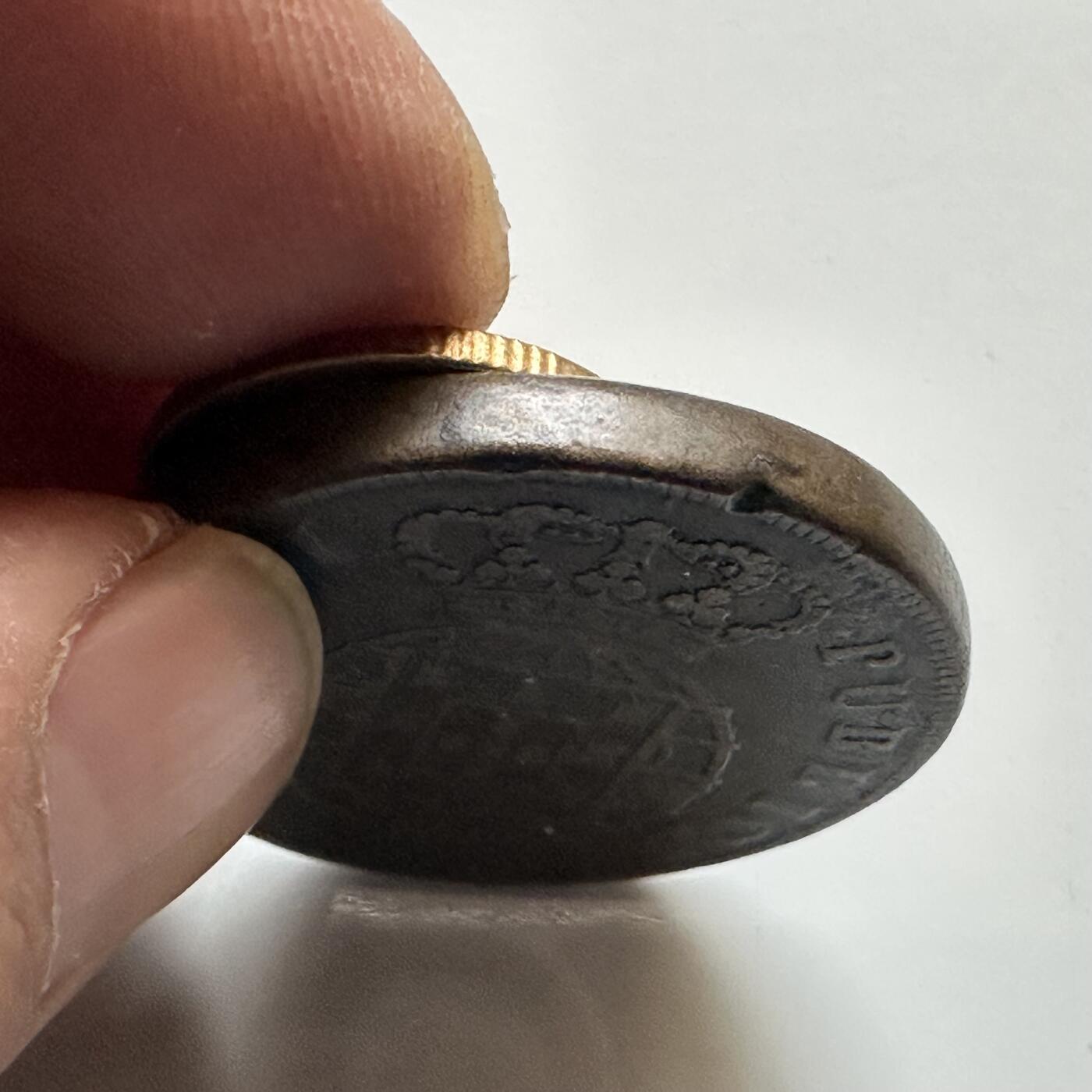 🌹外币初藏🌹🐯2026年第17场 快递将在12号停运 年前需发货的抓紧 ，年后正月十五恢复发货 葡萄牙-巴西联合王国 1822年 若昂六世 40瑞斯铜币（葡巴通用）35.3毫米36克厚重