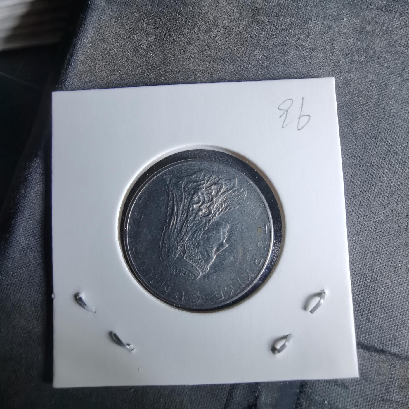 沼泽如烟--第989场 土耳其1976年50库鲁