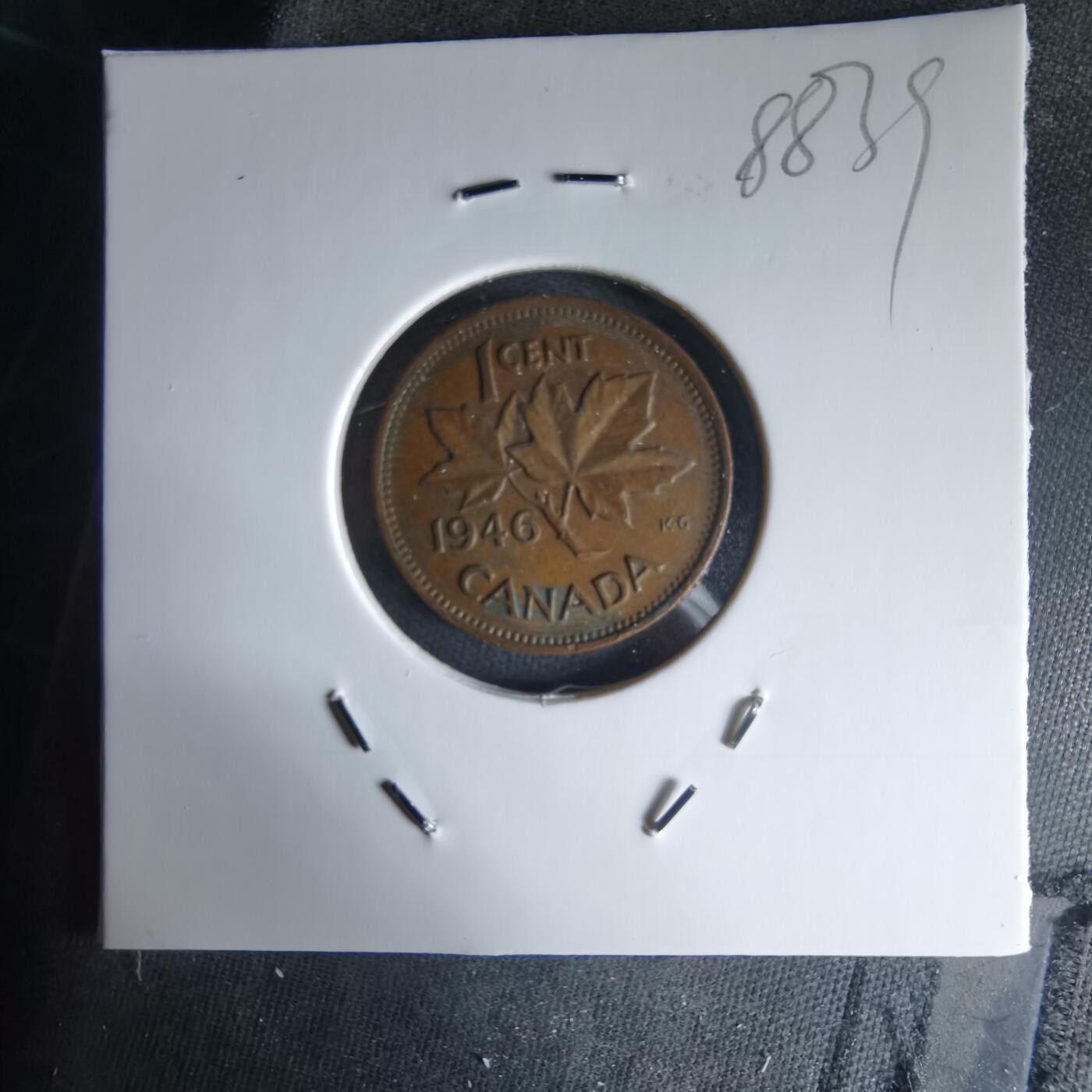 沼泽如烟--第988场 加拿大1946年一分