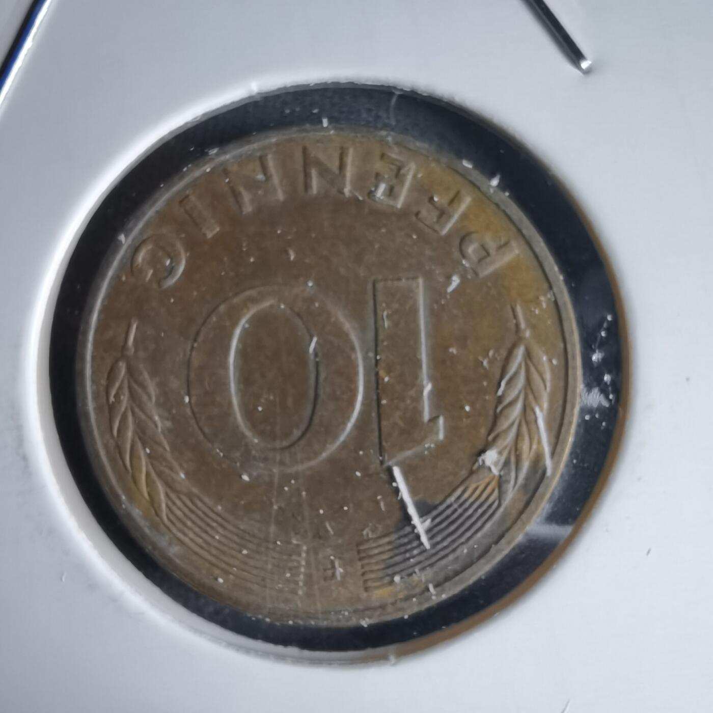 沼泽如烟--第988场 德国1984年10芬尼