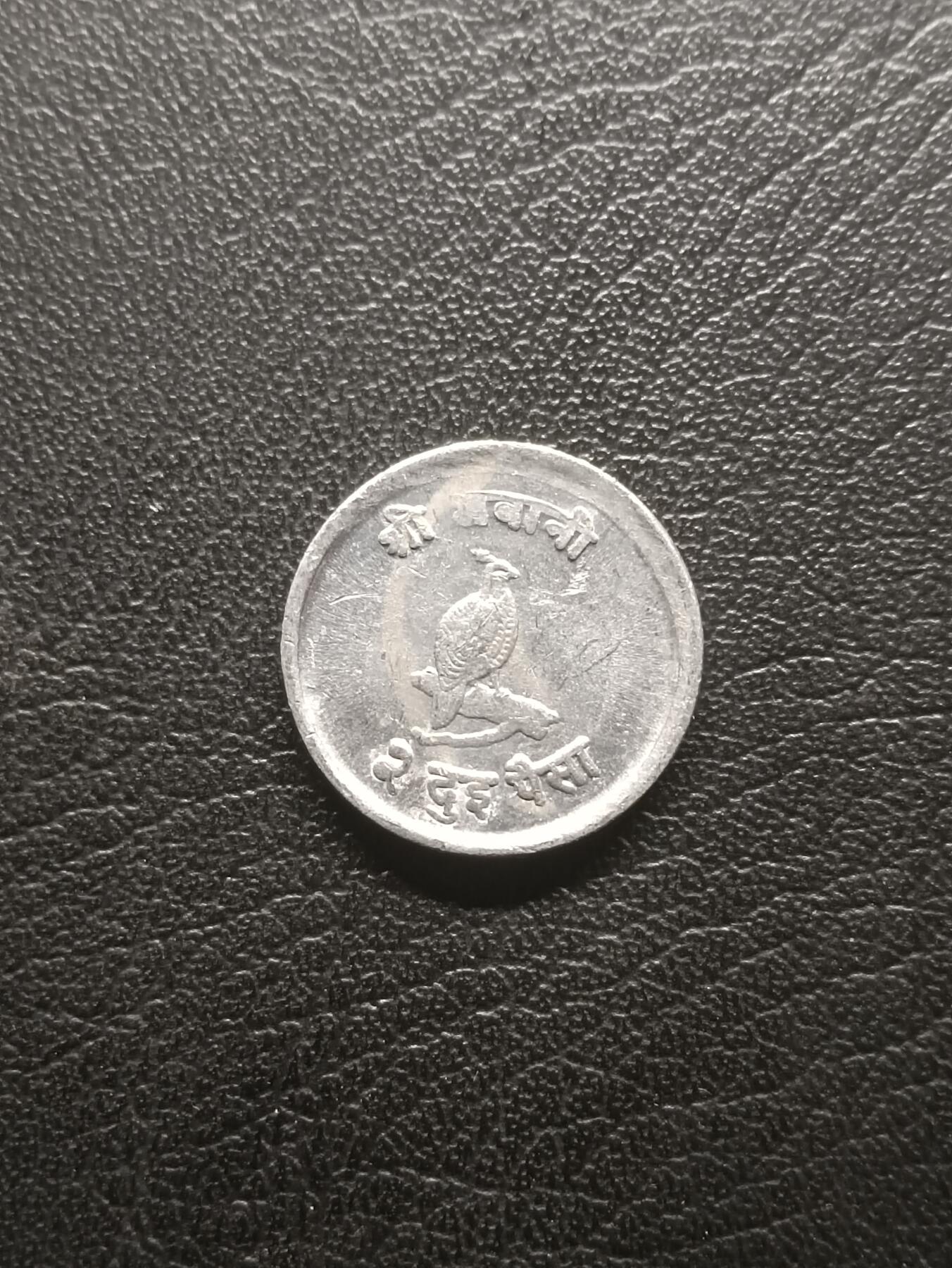 荟藏特别场次第一期——“社长的钢镚堆” 尼泊尔1969年（尼泊尔历2026年）2派沙 铝制