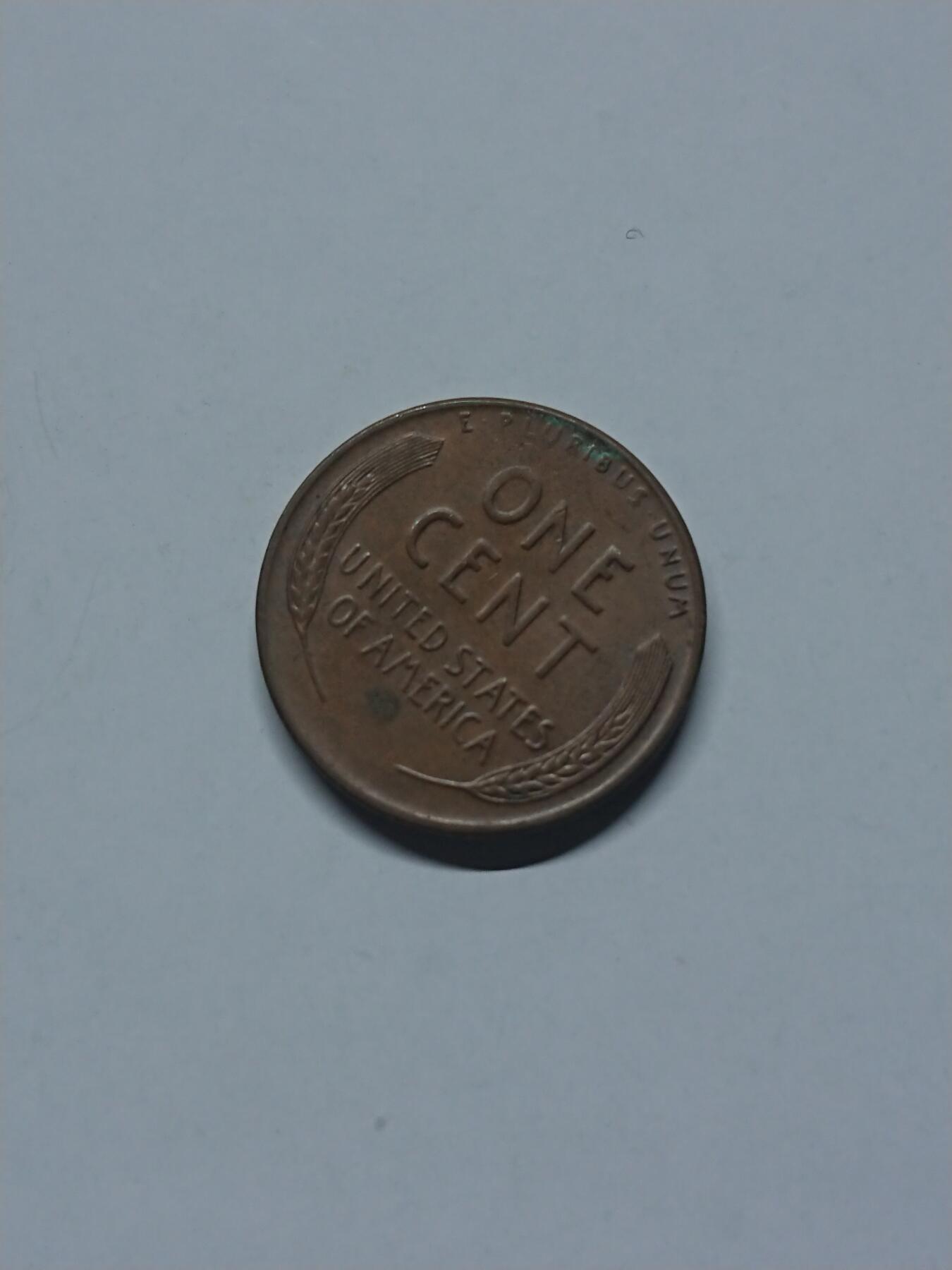 松南世界钱币——260205 日本1958年d厂标林肯1分铜币