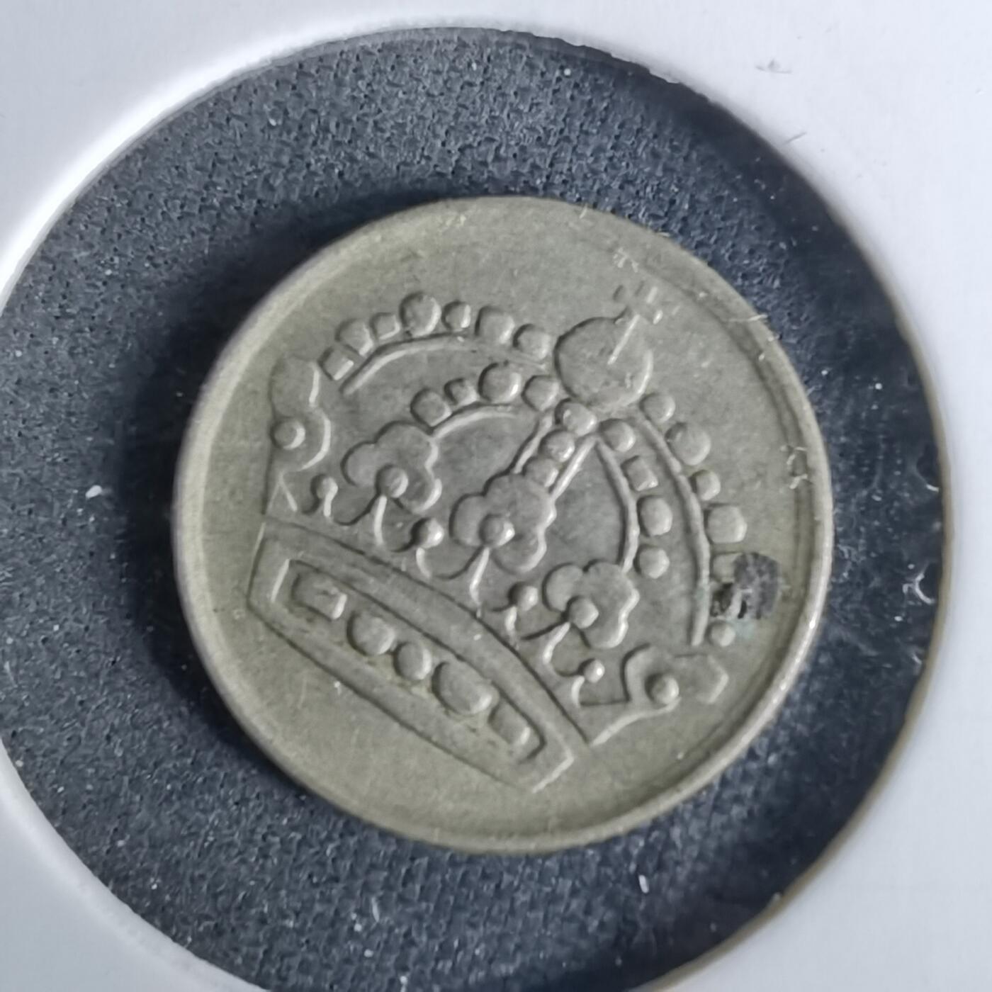 沼泽如烟--第989场 瑞典1955年10欧尔银币