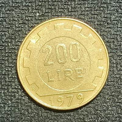 逸泉钱币2026B第十场世界钱币纪念币专场B1231-1615 - 1249意大利200里拉