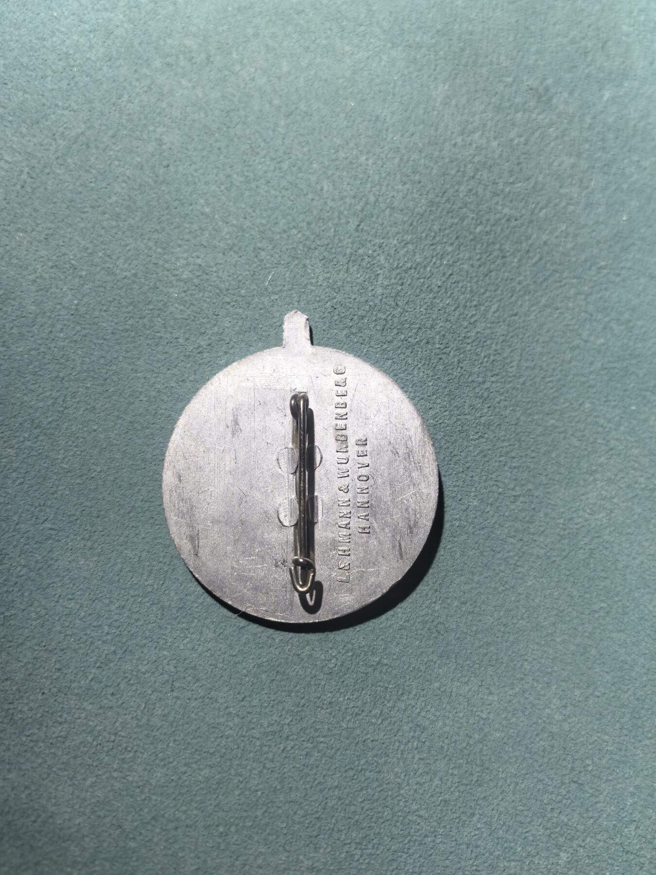 盛世勋华——号角文化勋章邮票专场拍卖第304期 德国（1939）SA下萨克森大队1936年体能竞赛纪念证章 带厂标 少见