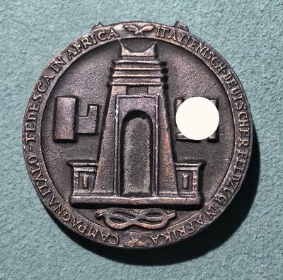 盛世勋华——号角文化勋章邮票专场拍卖第304期 - 意大利-德国（1939）北非服役奖章 