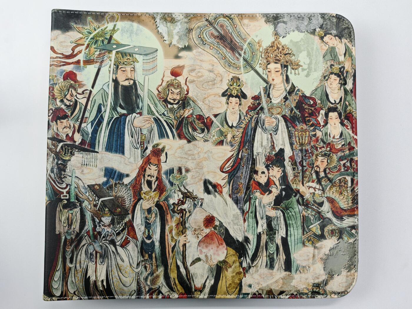 白泽拍卖卡牌手绘专场第32期（愿得长如此 年年物侯新） 2024 焱卡文化 列仙卷 第二弹 4套整套 已入册+卡册 共220张