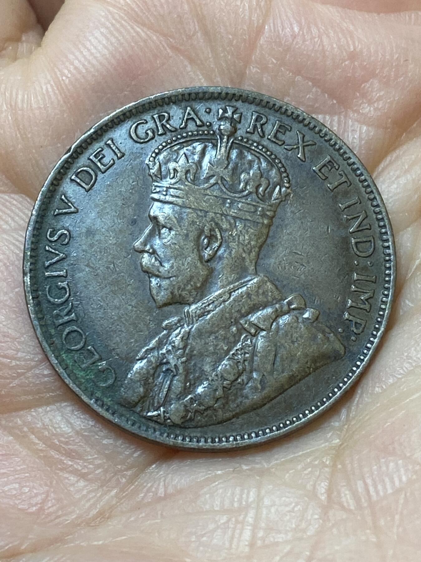 2026年第二十场(总第一百八十九场）外国好品散币场(免佣金) 少见年份好品–加拿大🇨🇦1920年1分(乔治五世第二版关门年)