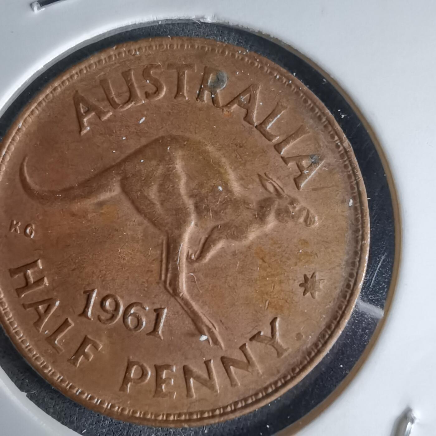 沼泽如烟--第988场 澳大利亚1961年半便士