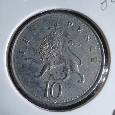 沼泽如烟--第988场 - 英国1992年10便士