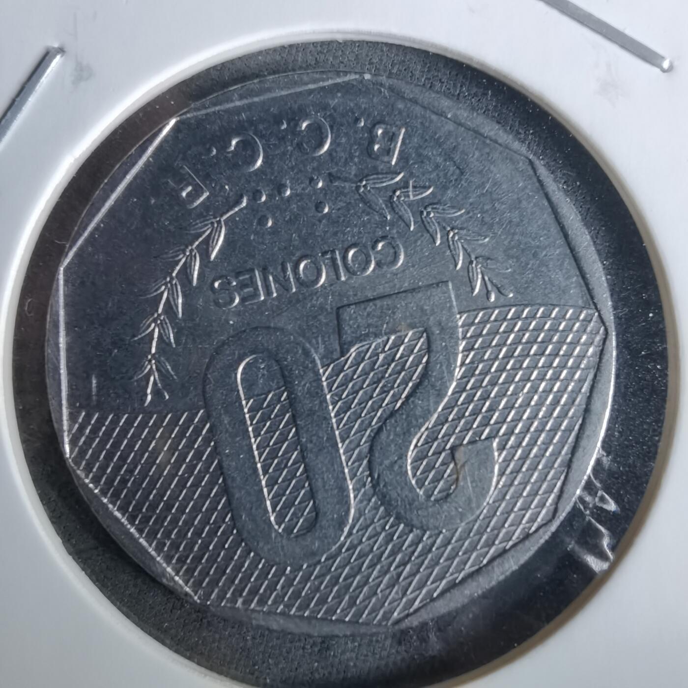 沼泽如烟--第989场 哥斯达黎加1983年20科朗