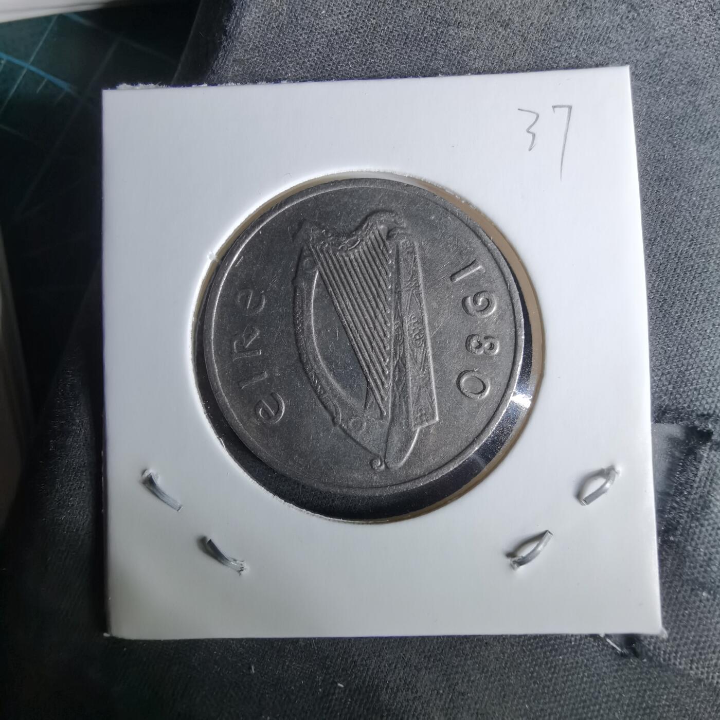 沼泽如烟--第989场 爱尔兰1980年10便士